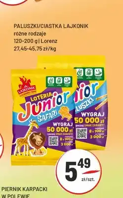 Sedal Paluszki i ciastka Lajkonik Lorenz oferta