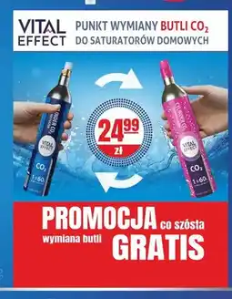 Sedal Wymiana butli CO2 do saturatorów domowych Vital Effect oferta
