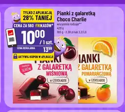 Polomarket Pianki z galaretką wiśniową w czekoladzie Choco Charlie oferta