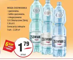 Sedal Woda niegazowana Cisowianka oferta