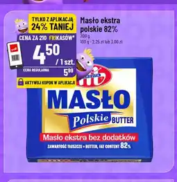 Polomarket Masło ekstra polskie Mlekovita 82% oferta
