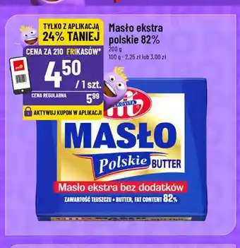 Masło ekstra polskie Mlekovita 82%
