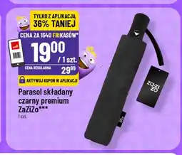 Polomarket Parasol składany czarny premium ZaZiZo oferta