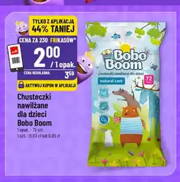 Polomarket Chusteczki nawilżane dla dzieci Bobo Boom oferta