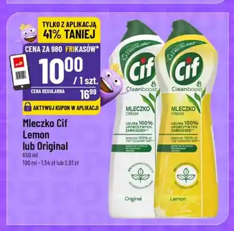 Polomarket Mleczko Cif Lemon oferta