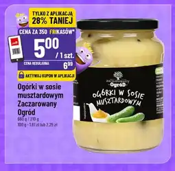 Polomarket Ogórki w sosie musztardowym Zaczarowany Ogród oferta