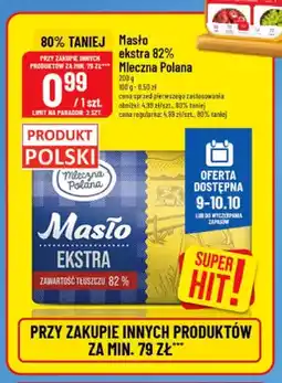 Polomarket Masło ekstra Mleczna Polana 82% oferta