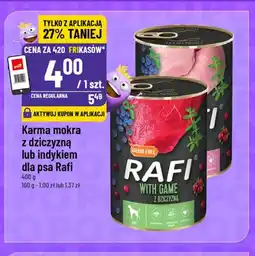 Polomarket Karma mokra z indykiem dla psa Rafi oferta