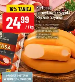 Polomarket Kiełbasa parówkowa z szynki Rzeźnik Szymon oferta