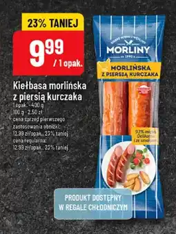 Polomarket Kiełbasa morlińska z piersią kurczaka Morliny oferta