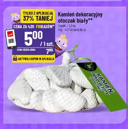 Polomarket Kamień dekoracyjny otoczak biały oferta