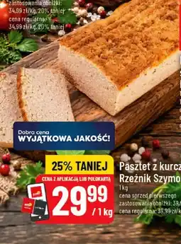 Polomarket Pasztet z kurczaka Rzeźnik Szymon oferta