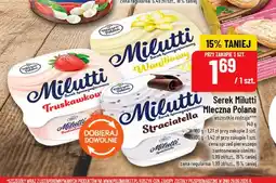 Polomarket Serek Milutti truskawkowy Mleczna Polana oferta