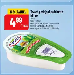 Polomarket Twaróg wiejski półtłusty klinek Piątnica oferta