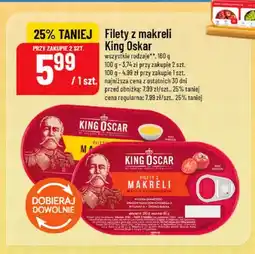Polomarket Filety z makreli King Oscar oferta