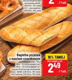 Polomarket Bagietka pszenna z masłem czosnkowym oferta