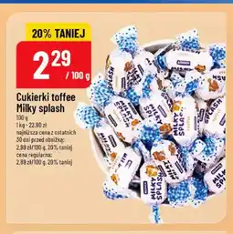 Polomarket Cukierki toffee Milky Splash oferta