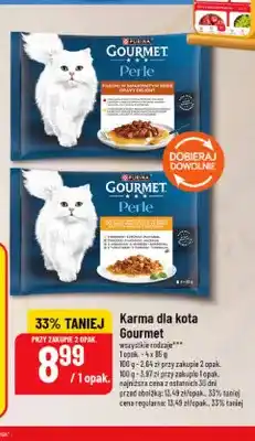 Polomarket Karma dla kota Gourmet 4-pak oferta