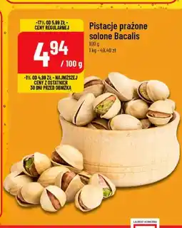 Polomarket Pistacje prażone solone Bacalis oferta
