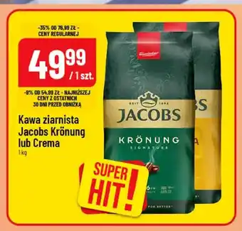 Kawa ziarnista Jacobs Crema