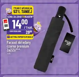 Polomarket Parasol składany czarny premium ZaZiZo oferta