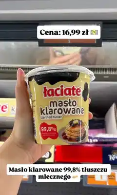 Biedronka Masło klarowane Łaciate oferta