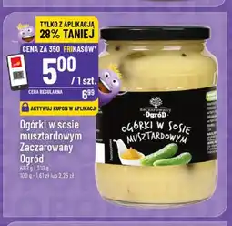 Polomarket Ogórki w sosie musztardowym Zaczarowany Ogród oferta