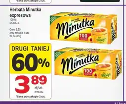 Marketvita Herbata ekspresowa Minutka oferta