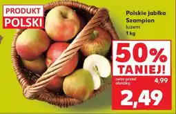 Kaufland Polskie jabłka Szampion luzem 1 kg oferta