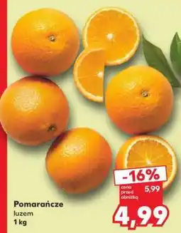 Kaufland Pomarańcze, luzem 1 kg oferta