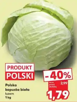 Kaufland Polska kapusta biała luzem 1 kg oferta