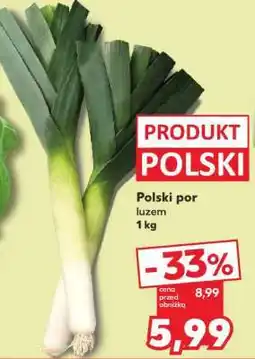 Kaufland Polski por luzem 1 kg oferta