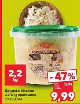 Kaufland Kapusta kiszona oferta