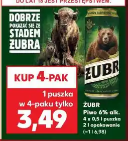 Kaufland Żubr oferta