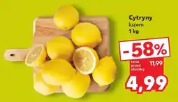 Kaufland Cytryny, luzem 1 kg oferta