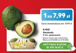 Kaufland K-BIO Awokado 2 szt. opakowanie oferta
