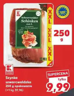 Kaufland Szynka szwarcwaldzka 250 g opakowanie oferta