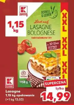 Kaufland Lasagne oferta