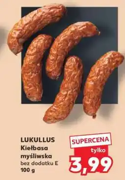 Kaufland LUKULLUS Kiełbasa myśliwska oferta