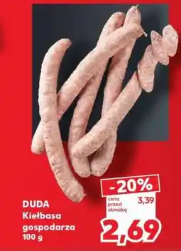 Kaufland DUDA Kiełbasa Gospodarza 100 g oferta