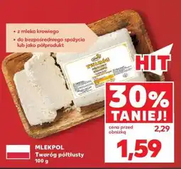 Kaufland Twaróg półtłusty 100 g oferta