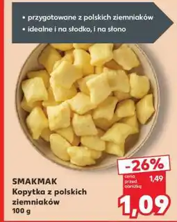 Kaufland SMAKMAK Kopytka z polskich ziemniaków 100 g oferta