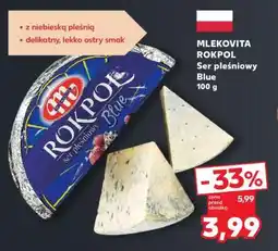 Kaufland MLEKOVITA ROKPOL Ser pleśniowy Blue 100 g oferta