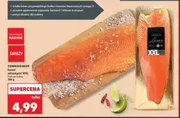 Kaufland CONNOISSEUR Łosoś atlantycki XXL filet ze skórą 100 g oferta