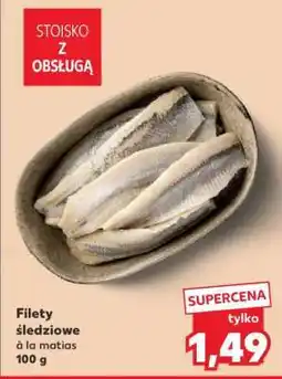 Kaufland Filety śledziowe à la matias 100 g oferta