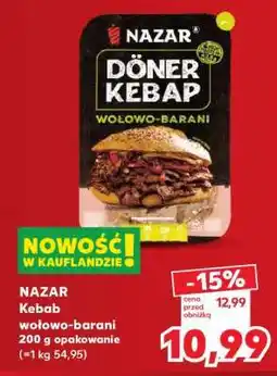 Kaufland NAZAR Kebab wołowo-barani oferta