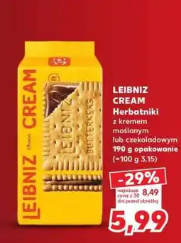 Kaufland Leibniz Cream oferta