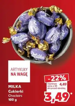 Kaufland MILKA Cukierki Choclairs 100 g oferta