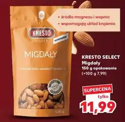 Kaufland KRESTO SELECT Migdały 150 g opakowanie oferta
