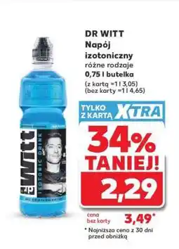 Kaufland DR WITT Napój izotoniczny różne rodzaje 0,75 l butelka oferta